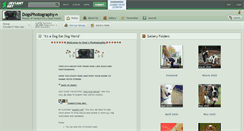 Desktop Screenshot of dogsphotography.deviantart.com