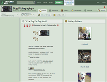 Tablet Screenshot of dogsphotography.deviantart.com