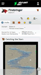 Mobile Screenshot of firebringer.deviantart.com