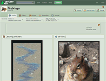 Tablet Screenshot of firebringer.deviantart.com