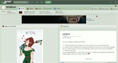 Desktop Screenshot of bellaboom.deviantart.com