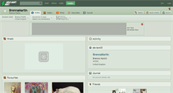 Desktop Screenshot of brennamartin.deviantart.com