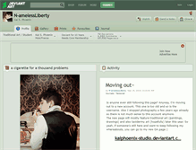 Tablet Screenshot of n-amelessliberty.deviantart.com