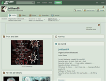 Tablet Screenshot of jwitham89.deviantart.com