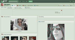 Desktop Screenshot of mia-meow.deviantart.com