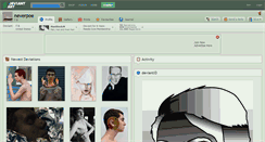 Desktop Screenshot of neverpoe.deviantart.com