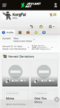 Mobile Screenshot of korgfal.deviantart.com