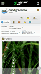 Mobile Screenshot of cupofgreentea.deviantart.com