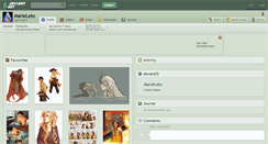 Desktop Screenshot of marieleto.deviantart.com