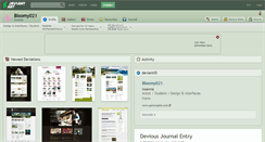 Desktop Screenshot of bloomy021.deviantart.com