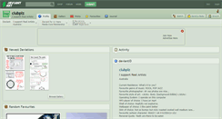 Desktop Screenshot of clubplz.deviantart.com