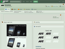 Tablet Screenshot of bisiobisio.deviantart.com