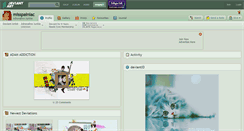 Desktop Screenshot of misspainiac.deviantart.com