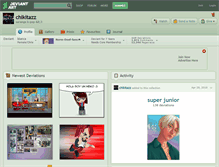 Tablet Screenshot of chikitazz.deviantart.com