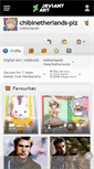 Mobile Screenshot of chibinetherlands-plz.deviantart.com