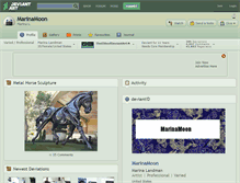 Tablet Screenshot of marinamoon.deviantart.com