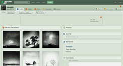 Desktop Screenshot of howpin.deviantart.com