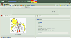 Desktop Screenshot of hentaiko.deviantart.com