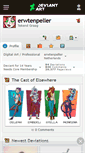 Mobile Screenshot of erwtenpeller.deviantart.com