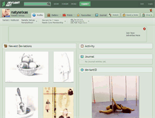 Tablet Screenshot of natyseixas.deviantart.com