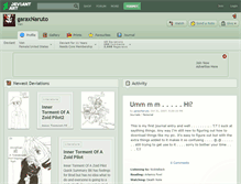 Tablet Screenshot of garaxnaruto.deviantart.com