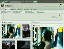 Tablet Screenshot of jsmonzani.deviantart.com