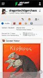 Mobile Screenshot of dragontechtigerchaos.deviantart.com