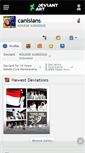Mobile Screenshot of canisians.deviantart.com
