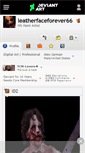 Mobile Screenshot of leatherfaceforever66.deviantart.com
