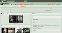 Desktop Screenshot of caffenero.deviantart.com