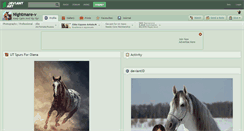 Desktop Screenshot of nightmare-v.deviantart.com