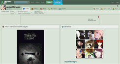 Desktop Screenshot of anguelitonegro.deviantart.com