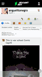 Mobile Screenshot of anguelitonegro.deviantart.com