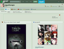 Tablet Screenshot of anguelitonegro.deviantart.com