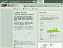 Tablet Screenshot of draconisart.deviantart.com