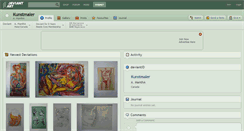 Desktop Screenshot of kunstmaler.deviantart.com