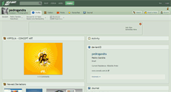 Desktop Screenshot of pedrogandra.deviantart.com
