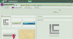 Desktop Screenshot of layouts-candita-cz.deviantart.com