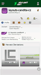 Mobile Screenshot of layouts-candita-cz.deviantart.com