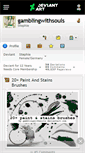 Mobile Screenshot of gamblingwithsouls.deviantart.com