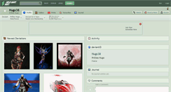 Desktop Screenshot of hugo38.deviantart.com