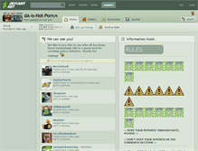 Tablet Screenshot of da-is-not-porn.deviantart.com