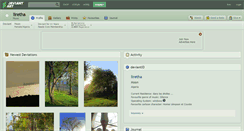 Desktop Screenshot of liretha.deviantart.com