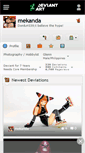 Mobile Screenshot of mekanda.deviantart.com