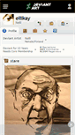 Mobile Screenshot of ellikay.deviantart.com