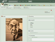 Tablet Screenshot of ellikay.deviantart.com