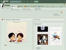 Tablet Screenshot of nollyan.deviantart.com