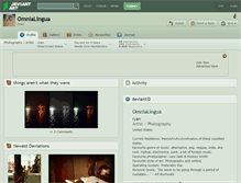 Tablet Screenshot of omnialingua.deviantart.com