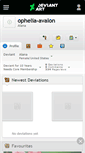 Mobile Screenshot of ophelia-avalon.deviantart.com