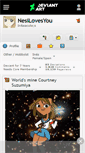 Mobile Screenshot of nesilovesyou.deviantart.com